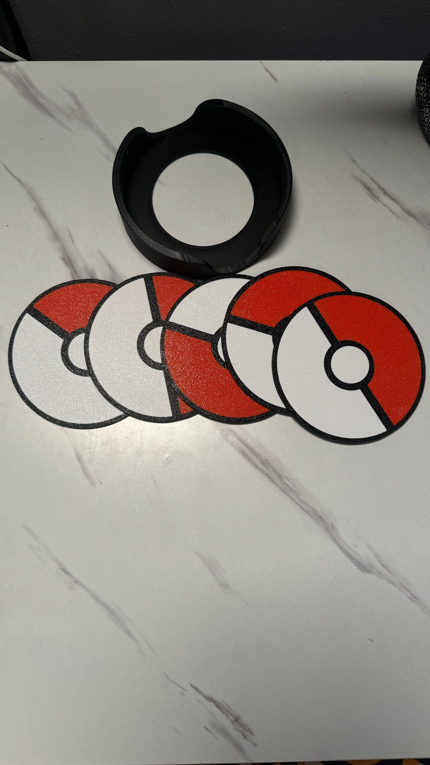 Pokéball Coaster Set